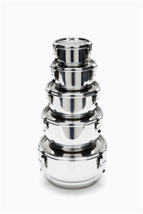 Onyx Stainless Steel Food Containers 